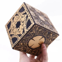 1:1 Hellraiser Cube Lock Box Action Toys Figures Terror Film Puzzle Originality Removable Model Multifunctional Movie Anime Toys