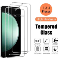 Tempered Glass On FOR Samsung Galaxy S23 FE 6.4"GalaxyS23FE S23FE S711B S711U A54 Screen Protective Protector Phone Cover Film