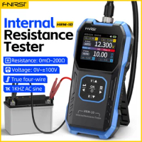 FNIRSI HRM-10 Battery Voltage Intemal Resistance Tester High-precision Trithium Lithium lron Phosphate 18650 Battery Tester