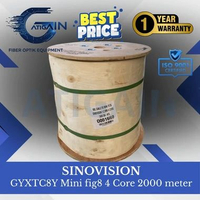 Kabel Fiber Optic FIG8 4 CORE 2000M Sinovision / Kabel FIG8 Sinovision - 4 Core 2000M