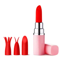 Luv Inc New Lipstick Vibrator Mini Bullet Vibrator for Clit Stimulation, Discreet Mini Vibrator 10 Speeds Vibration, Rechargeab