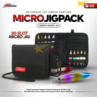 Starsfishing Hayumake Micro Jig Pack Tas Mini Umpan Pancing Micro Jig Tas Penyimpanan Mancing
