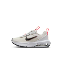 【NIKE 耐吉】AIR MAX INTRLK PS 運動鞋 童鞋 中童 白 黑 橘 氣墊 彈力帶(DH9394-105)