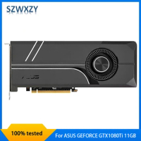 For ASUS GEFORCE GTX1080Ti 11GB Graphics Card GTX 1080 Ti 11GB Video Card GDDR5 100% Tested Fast Ship
