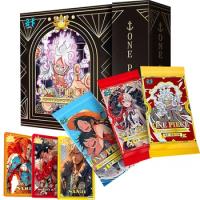 Genuine One Piece Anime Collection Cards Booster Box Series Luffy Rare Hot Selling Game Cards Toy Children Hobby Birthday Gifts