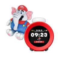 【Nintendo 任天堂】任天堂 音響鬧鐘 Alarmo 阿勒莫 遊戲主題 進口日版(+大象瑪利歐娃娃)