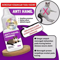 Anti Hamil Obat KB Kucing 15ml Mencegah Kehamilan dengan Bahan Alami dan Efektif Ampuh untuk Kucing 