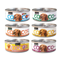 【Seeds 聖萊西】COCO愛犬機能餐罐 80g(副食/全齡犬/狗罐/罐頭餐盒/零食點心)