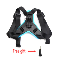 Full Face Helmet Chin Mount Holder for GoPro Hero 9 8 7 6 5 Motorcycle Helmet Chin Stand Camera Acce