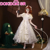 Little Girl Eurydice Cosplay Game Identity V Cosplay Costume DokiDoki-SR Little Gir Wig Cosplay White Suit Halloween Identity V