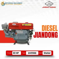 Mesin Jiangdong 22 HP Starter Hopper ZH 1110 D