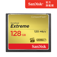 【SanDisk】Extreme CompactFlash 記憶卡128GB(公司貨)