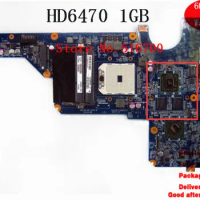 DA0R23MB6D1 For HP Pavilion G4 G6 G7 G4-1000 Laptop Motherboard 649949-001 HD6470 Spare For Parts Or Repair