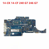 TPN-I131 For HP 14-CK 14-CF 240 G7 246 G7 Laptop Motherboard 6050A3166001 L92614-601 L92614-001 with I5-1035G1 216-0915020 GPU