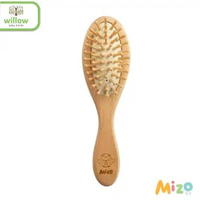 Sisir Bayi - Mizo Premium Bamboo Goat Hair Comb & Brush Hair Comb