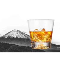 Alat Dapur MM Gelas Whisky Mount Fuji Japanese Style Rock Glass 250ml - M-1641 - Transparent Viral