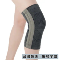 【Fe Li 飛力醫療】HA系列 專業竹碳提花軟鐵護膝(H09-醫材字號)