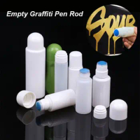2PCS Refillable ink Liquid Chalk Marker Barrels Tube Transparent Paint Pen Accessories Graffiti Pens Empty Rod Flowing Pen