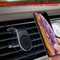 2024 New Magnetic Car Holder For Phone Universal Holder Mobile Cell Phone Holder Stand Car Air Vent Mount GPS Car Phone Holder
