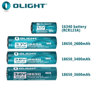 Olight傲雷 原廠18650 16340 26650 CR123多型號高性能帶保鋰電池1入