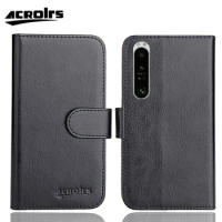 For Sony Xperia 1 II III IV V Case 6 Colors Dedicated Luxury Leather Protective Special Phone Cover Cases Wallet