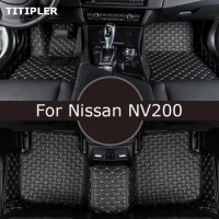 TITIPLER Custom Car Floor Mats For Nissan NV200 Foot Coche Accessories Auto Carpets