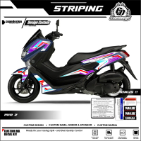 STICKER STRIPING VARIASI NMAX OLD SEMI FULL / STIKER STRIPING MOTOR NMAX