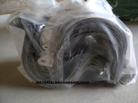 Klem Pipa Stainless M100 Saddle Clamp Penjepit Tiang 3.5 Inch 100 buah