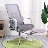 【LOGIS】舒適仰躺人體工學電腦椅(辦公椅 人體工學椅 全網椅 書桌椅 電競椅 家用椅)