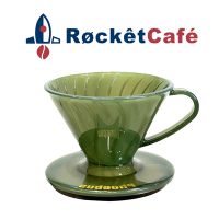 RocketCafe 四季青 樹脂濾杯 1~2人份/ROP-01-GN
