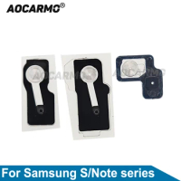 Aocarmo For Samsung Galaxy S21 Plus S21FE S21+ S21U Note 20 Ultra Flash Cover Light Cap Replacement Repair Part