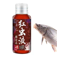 Red Worm Liquid Super Effective Natural Bait Scent Fish Attractant 60ml Fish Scent Attractant Liquid For Salt Water Trout Cod