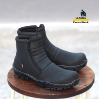 Cladico Sepatu Safety Boots Pria Slip On Faster Original