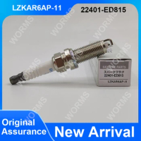 4/20pcs 22401-ED815 LZKAR6AP11 Iridium Spark Plug For Nissan Micra Tiida March X-Trail Clio Renault LZKAR6AP-11 22401ED815