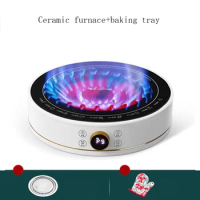 New Electric Ceramic Stove Home Small Mini Tea Cooker High Power Induction Cooktop Electric Cooker Round Induction Cooker