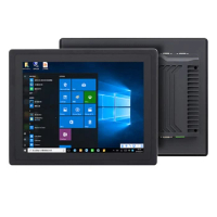 10.4 Inch Industrial Computer Embedded Tablet PC Panel All in One with Capacitive Touch Screen Built-in WiFi for Win10 Pro