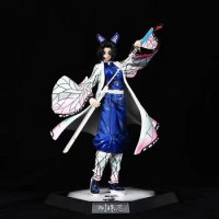 29cm Demon Slayer Kochou Shinobu Anime Figure Kimetsu No Yaiba Action Figure Kochou Figurine Model Doll Toys