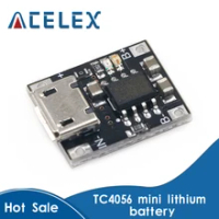 10 Buah Sel Tunggal Pengisian Charger Modul 1A 5V-6V 4.2V TC4056 TC4056A Mikro USB Power Supply Papan TP4056