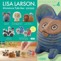 海洋堂 轉蛋 扭蛋 陶藝家 P4 膠囊Q博物館 Lisa Larson 麗莎 拉爾森 小陶貓 日版 全5款