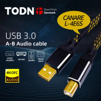 USB Cable OCC Canare HIFI DAC A-B Alpha Digital AB Audio A to B high endType A to Type B Hifi Data Cable