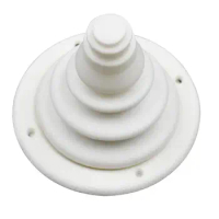 Boat Engine Rigging &amp; Cable Protector Boot Rigging Hole Cover 4 icnh 100mm (White)