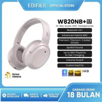 Edifier W820NB Plus W820NB+ Wireless Bluetooth Noise Cancellation Over-Ear Headphones Headset Earpho