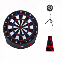 【GRAN】日本進口 全套GRAN BOARD dash藍牙飛鏢靶 電子飛鏢靶(全套 含三腳架 地毯)
