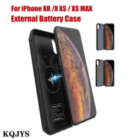 KQJYS External Power Bank Battery Charging Case for iPhone XS MAX Wireless Battery Charger Cases for iPhone XR XS Battery Case