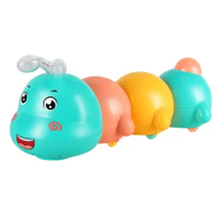 with Music Crawling Caterpillar Toy Caterpillar Interactive Magnetic Intelligent Caterpillar Electric Musical Toy