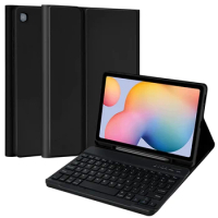 Detachable Keyboard Case for Samsung Galaxy Tab S6 Lite 10.4inch Case with Wireless Keyboard for Samsung Tab A8 10.5'' X205 X200