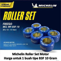 Michelin High Performance Roller Set MCL-WR-B3F-10 20x12 10 gram gr Original Roler B3F untuk Motor S