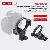 FALCAM 75mm/83mm Arca Rotatable Horizontal-To-Vertical Mount Plate Kit for Sony A7 III DSLR Camera Vertical Shooting Accessories
