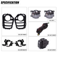 Fog Light FOR NISSAN Urvan NV350 Rider 2018 2019 2020 Halogen Front Fog Lamp Car Styling Light Fog L