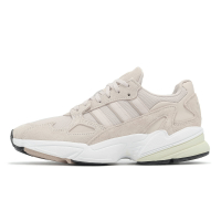 adidas 休閒鞋 Falcon W 女鞋 粉 白 復古 緩衝 麂皮 愛迪達 IE8203
